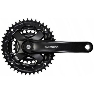 Kliky SHIMANO Tourney FC-TY301-L 175mm 42-34-24 zubů, černé – Zboží Dáma