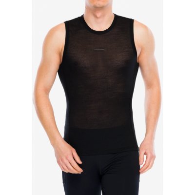 Icebreaker Mens 75 Cool-Lite Featherlight Tank Black – Zboží Dáma