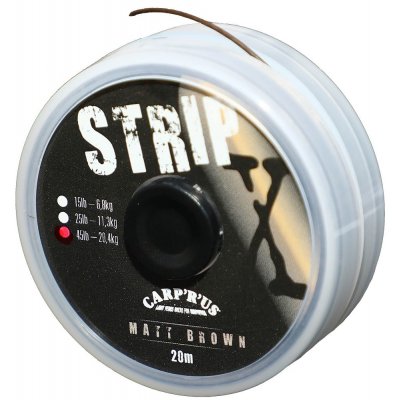 Carp ´R´ Us Strip-X Brown 20m 11,3kg – Zboží Dáma