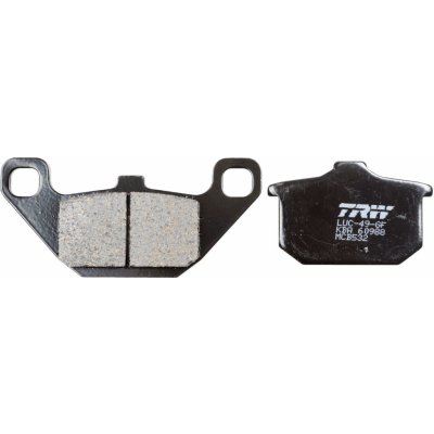 Sada brzdových destiček, kotoučová brzda TRW MCB532 – Hledejceny.cz