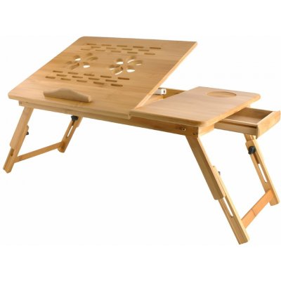 Ruhhy 7974 Stolek na notebook do postele bambus – Zbozi.Blesk.cz