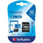 VERBATIM MicroSDHC 32 GB 44083 – Zbozi.Blesk.cz