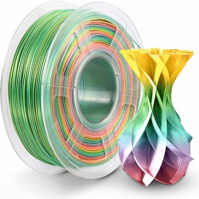 Economy SILK PLA duhová 1 kg 1,75 mm – Zboží Živě