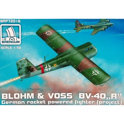 Brengun Blohm & Voss BV-40R German project plast.kit BRP72016 1:72