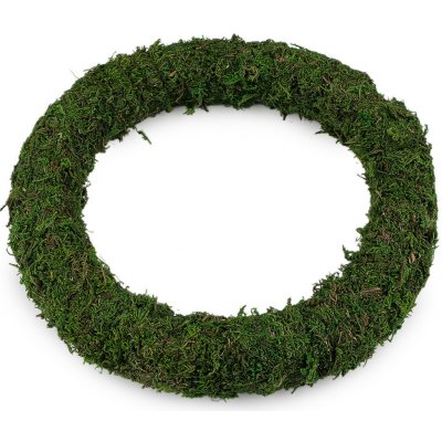 Prima-obchod Mechový věnec Ø30 cm barva zelená – Hledejceny.cz
