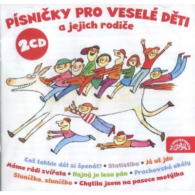 Písničky pro veselé děti a jejich rodiče - CD - kolektiv autorů – Zbozi.Blesk.cz