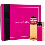 Prada Prada Candy, SET: Parfumovaná voda 80 ml + Parfumovaná voda Roll-on 10 ml + Tělové mléko 75 ml Pre ženy EDP – Hledejceny.cz