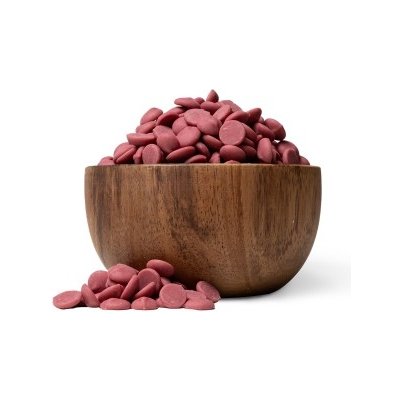 Grizly Belgická z růžových bobů Ruby 500 g – Hledejceny.cz