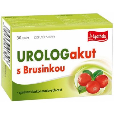 Apotheke Urologakut s brusinkou 30 tablet – Zboží Mobilmania