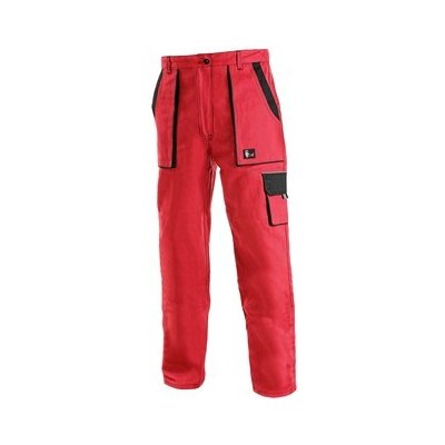 Canis CXS Kalhoty do pasu LUXY ELENA dámské červeno-černé b1/20 - CN-1020-008-260 – Zboží Mobilmania