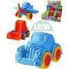 Auta, bagry, technika Lena Baby autíčko Mini Roller 11cm dopravní prostředky 8 druhů plast ln06903