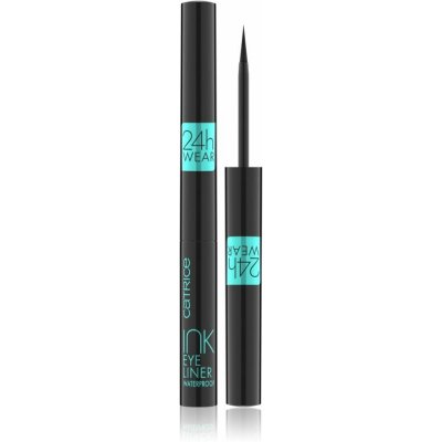 Catrice Brush Ink Tattoo Liner voděodolné oční linky Waterproof 010 Black 1 ml – Hledejceny.cz