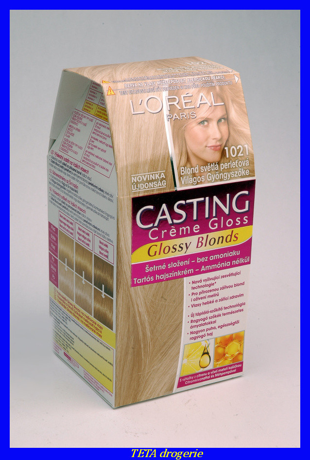 Recenze L'Oréal Casting Creme Gloss 1021 blond - Heureka.cz