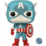 Funko Pop! Retro Reimagined Captain America Marvel Special Edition – Zboží Mobilmania