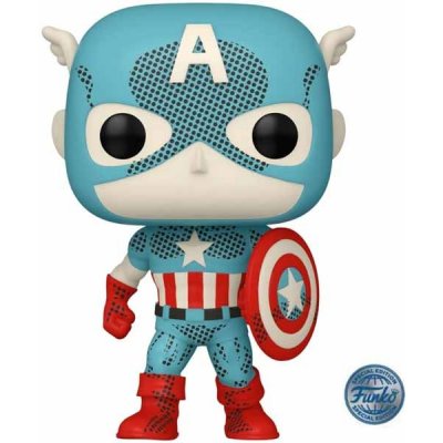 Funko Pop! Retro Reimagined Captain America Marvel Special Edition