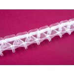 Řasící stuha RS-001 cik-cak - šířka 5 cm - řasení 1:2 – Zboží Dáma