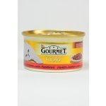 Gourmet Gold cat Casserole Hovězí, Kuřecí v rajčatové omáčce 85 g – Zbozi.Blesk.cz