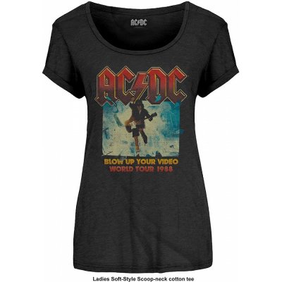 AC/DC tričko, Blow Up Your Video Black – Hledejceny.cz