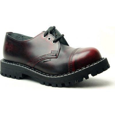 Steel 3dírkové dámská obuv red/black – Zboží Mobilmania
