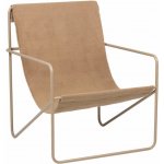 Ferm Living křeslo Desert Lounge Chaircashmere/solid cashmere – Hledejceny.cz