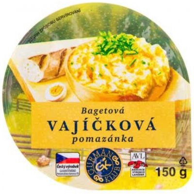 Gurmán Klub Bagetová vajíčková Pomazánka 150 g – Zboží Dáma