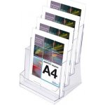 Jansen Display SCRITTO Stojánek na letáky A4 4kapsy, 224 x 299 mm – Zboží Živě