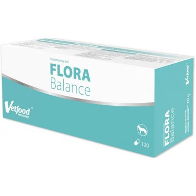 Vetfood Flora Balance doplňky stravy pro psy 120 ks – Zboží Dáma