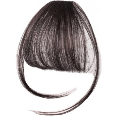 Príčeskova ofina - tmavě hnědá až černá – Zboží Mobilmania