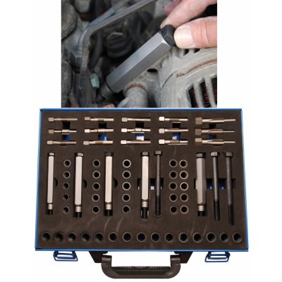 Sada opravná závitů zapalovacích svíček, M8 - M9 - M10 - M12 - BGS 8653 – Hledejceny.cz