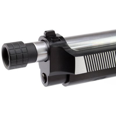 Slong Airsoft Adapter na tlumič pro pistole z 11 na 14mm závit černá krytka – Zboží Dáma