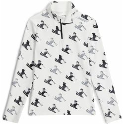 SPYDER VIVID 1/2 ZIP W L white