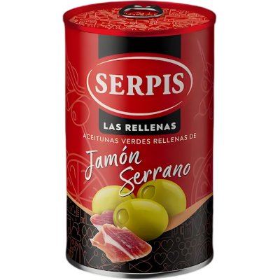 Serpis Olivy plněné šunkou 300 g – Hledejceny.cz