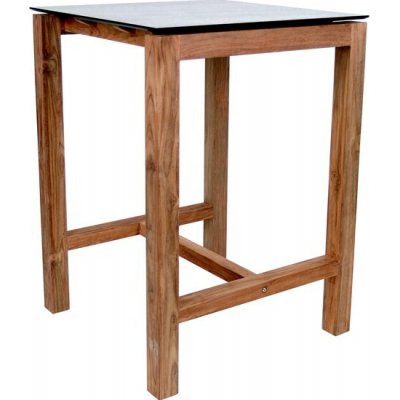Stern Barový stolový rám Theo, Stern, čtvercový 80x80 cm, teak, bez stolové desky – Hledejceny.cz