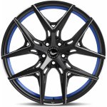 Barracuda RAZZER 9,5x21 5x114,3 ET38 blue puresports matt black machined | Zboží Auto
