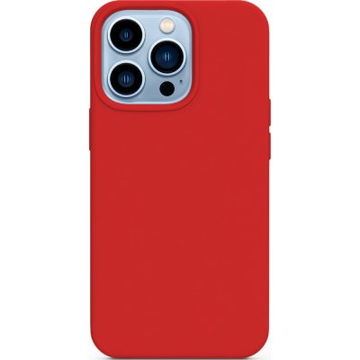 Pouzdro Epico Silikonové iPhone 13 Pro s podporou uchycení MagSafe - červené