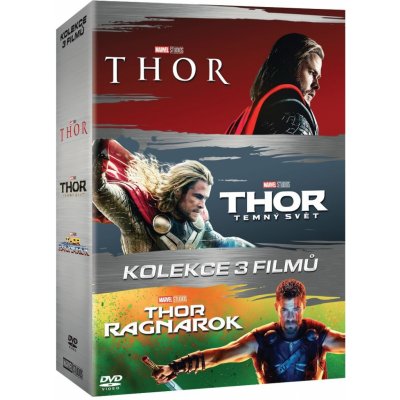 Thor kolekce 1-3 (3DVD): DVD – Zboží Mobilmania