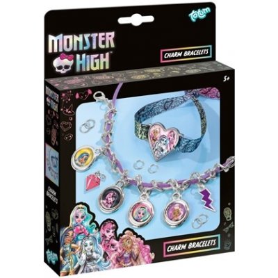 Monster High Kreativní sada Totum náramky s přívěsky TT560093 – Hledejceny.cz
