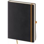 Helma 365, Tečkovaný zápisník Flexies L A5 černý (čtverečkovaný) – Zboží Živě