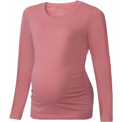 esmara dámské těhotenské triko s dlouhými rukávy růžová