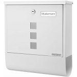 Deuba Poštovní schránka 30,5x8,5x33,5 cm - bílá – Sleviste.cz