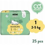 Moomin Baby eko 1 Newborn 2–5 kg 25 ks – Sleviste.cz