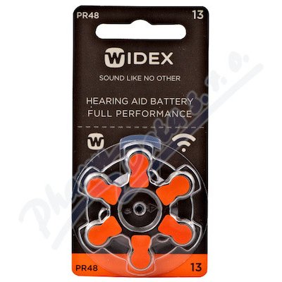 WIDEX 13/PR48 baterie do naslouchadel blistr 6ks – Zboží Mobilmania