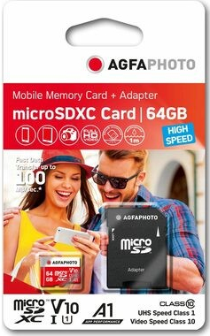 AgfaPhoto MicroSDXC 64GB 10582