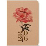 Oskar Kraft A5 Týdenní 2026 Růže – Sleviste.cz