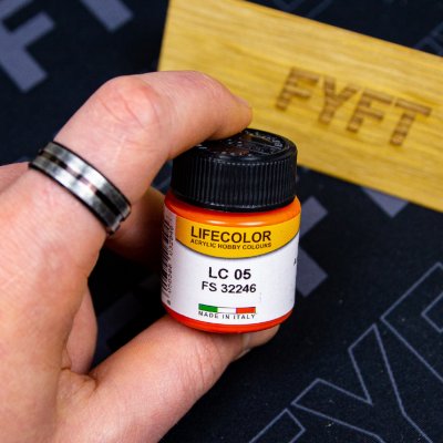 LifeColor LC05 Basic Matt Orange 22 ml – Hledejceny.cz