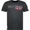 Pánské Tričko Geographical Norway tričko pánské JISLAND SS men 100 tmavě šedá
