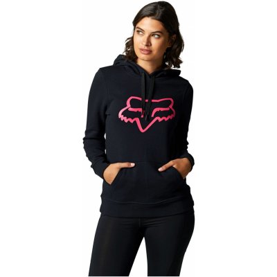 Fox Boundary Pullover fleece black/pink