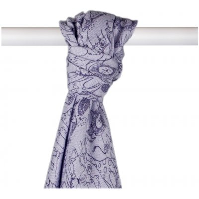 Kikko Bambusová osuška XKKO BMB 90x100 Safari Lavender Aura – Zbozi.Blesk.cz