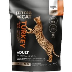 PrimaCat Krůta s hmyzí bílkovinou bez obilovin pro dospělé kastrované kočky 400 g