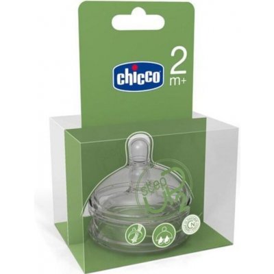 Chicco savička Step Up2 silikon regulovaný průtok transparentní – Zboží Dáma